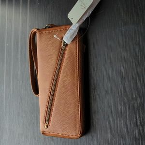 Free people vegan wallet brand new with tags